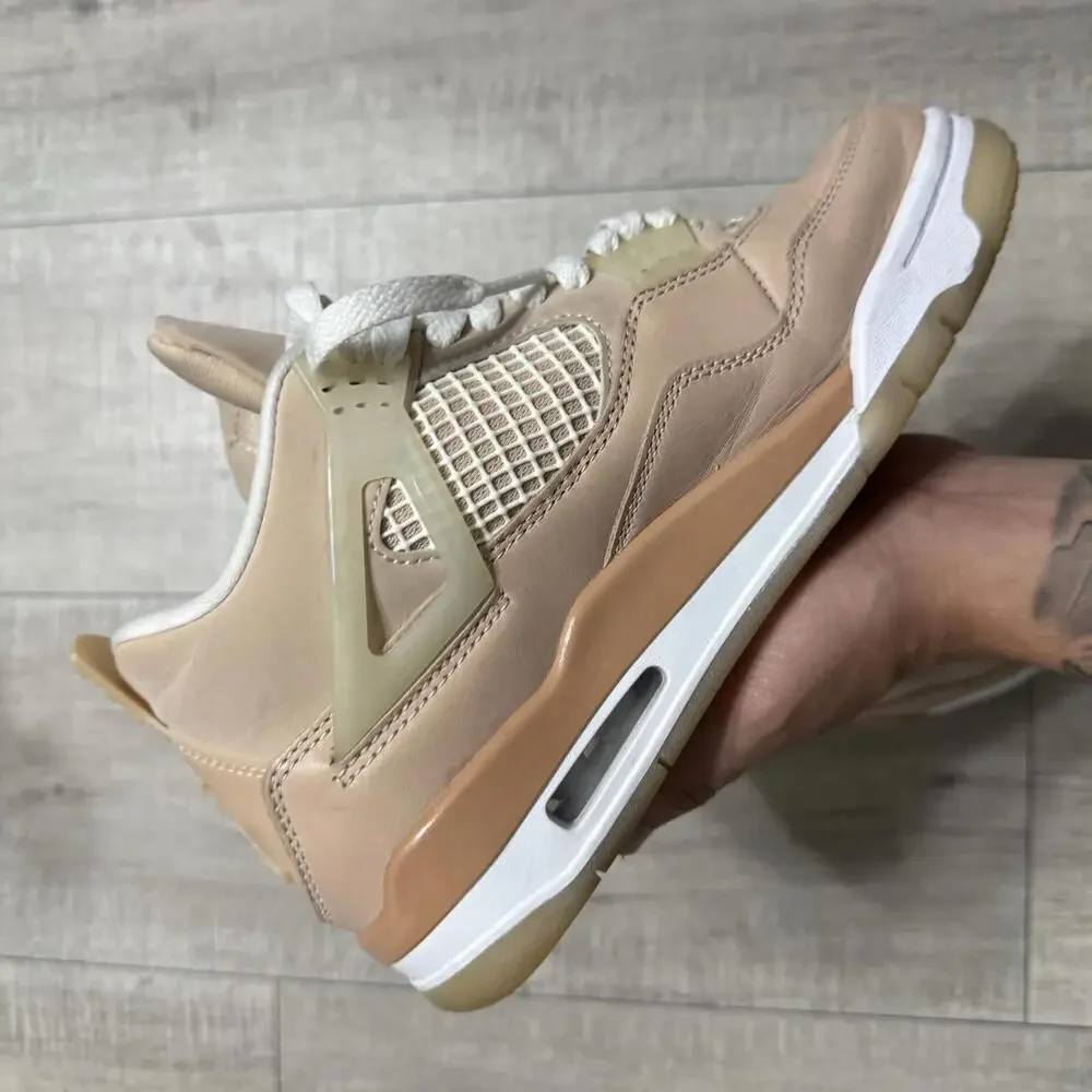 Nike Air Jordan 4 Retro Shimmer DJ0675 200 Size 6.5 Women - Picture 4 of 10